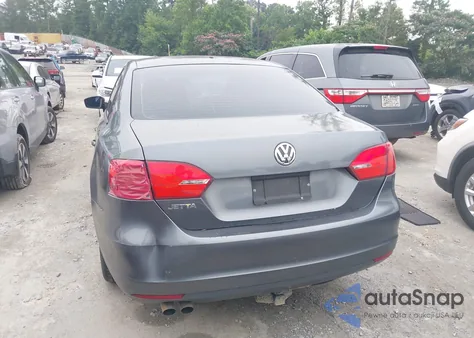 2012 Volkswagen Jetta S из США, поврежденный, VIN 3VW2K7AJ1CM335964